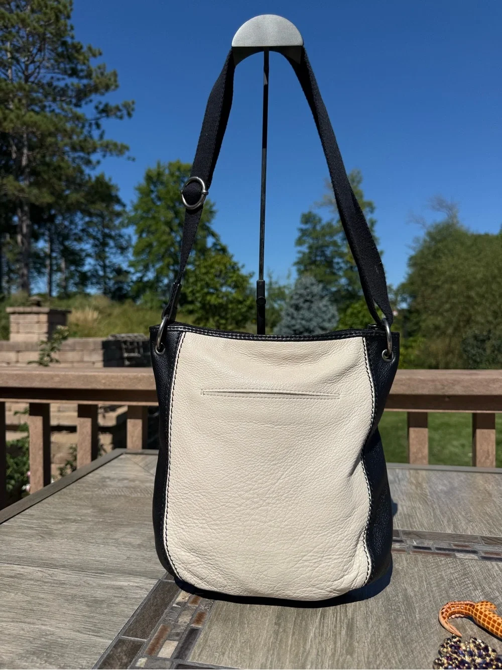 EUC Sak Laurel Colorblock Leather Crossbody Bag